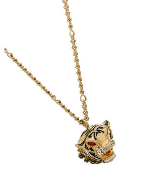 tiger hat gucci|gucci tiger head necklace.